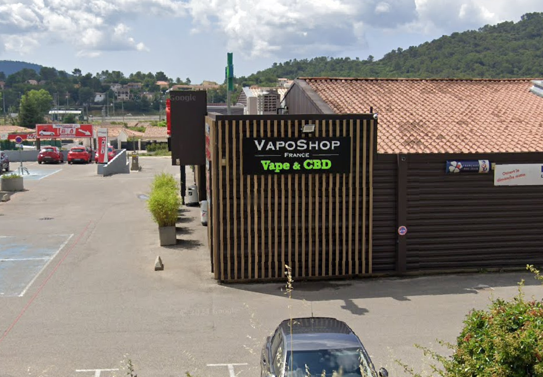 Enseigne extérieure avant - Vapo Shop
